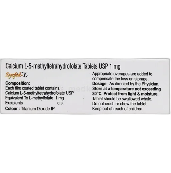 sysfol tablet 30's